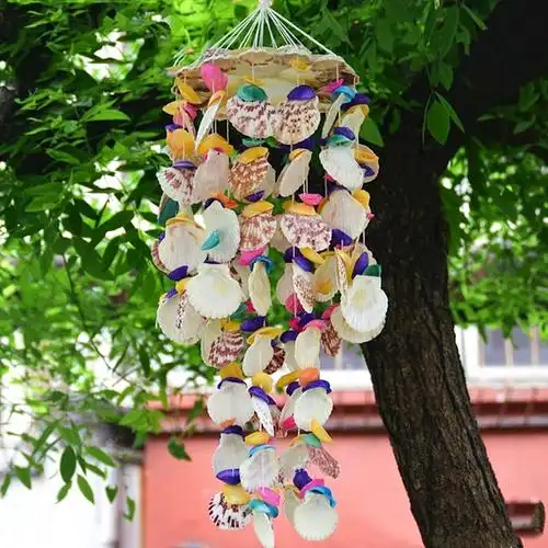 七彩贝壳工艺品