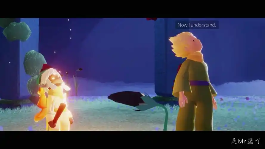 「光遇小王子季」任务四:"律己"与"凋零"(带小王子清理黑暗植物)