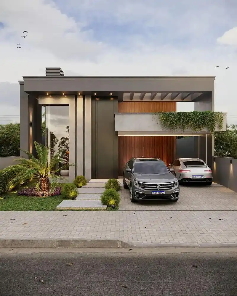 自建房现代别墅设计案例