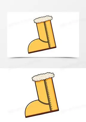 靴子卡通图片素材