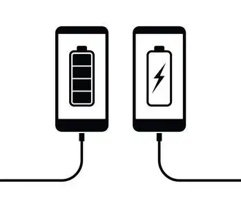 插件电池手机电池充电图标.照片