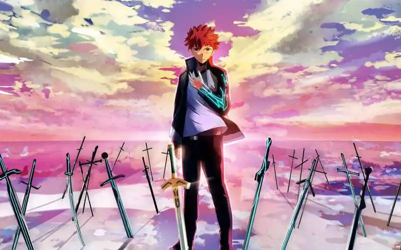 卫宫士郎无限剑制中文配音【士郎solo】金闪闪还没来qaq