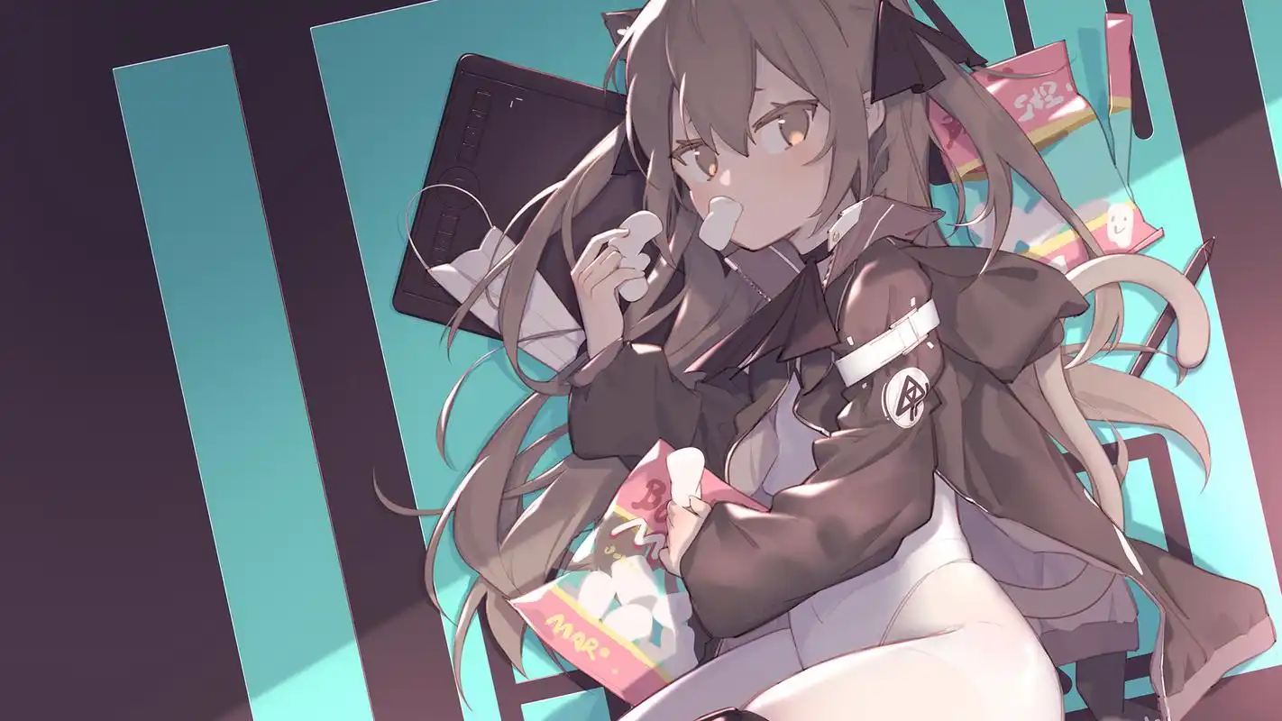 性感动漫美女插画桌面壁纸高清大图预览1920x1080_卡通动漫下载_美桌