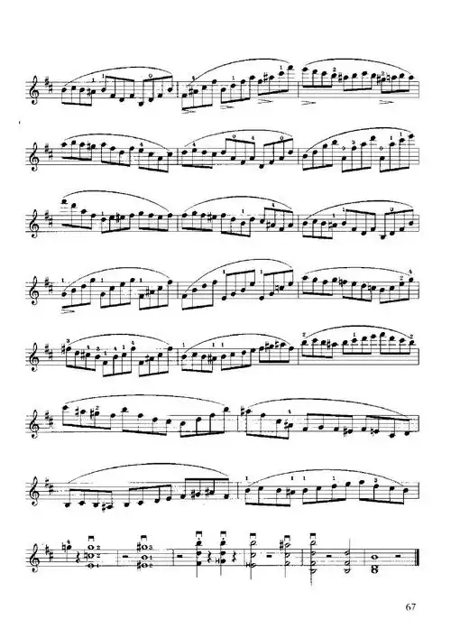 《开塞小提琴练习曲36首》,适合初学小提琴的学生.