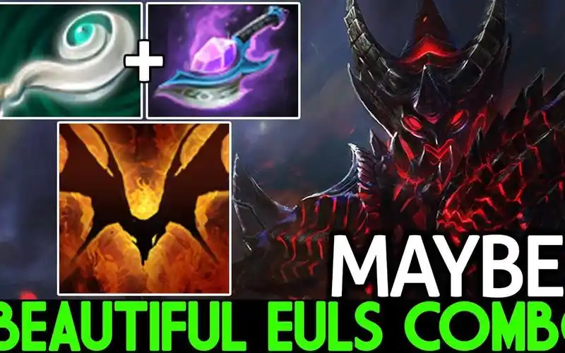 【dota2】maybe 智力跳刀 吹风 连招一气呵成的绝活影魔 by dota2