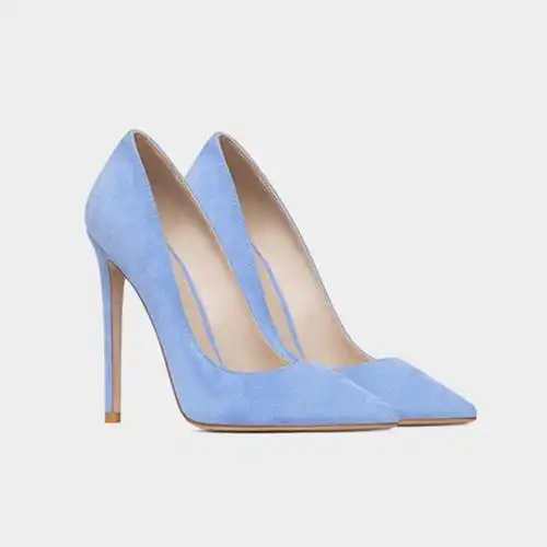 跟底款式:细跟 鞋制作工艺:胶粘鞋 款式:单鞋 闭合方式: 鞋跟高 :12