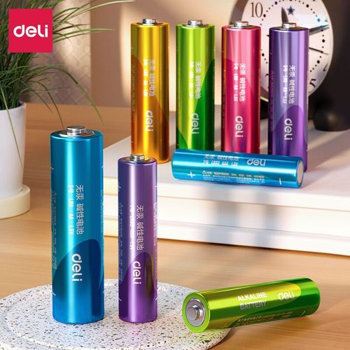 得力彩虹电池耳温枪电池aaa七号aa五号5号7号遥控车碱性电池