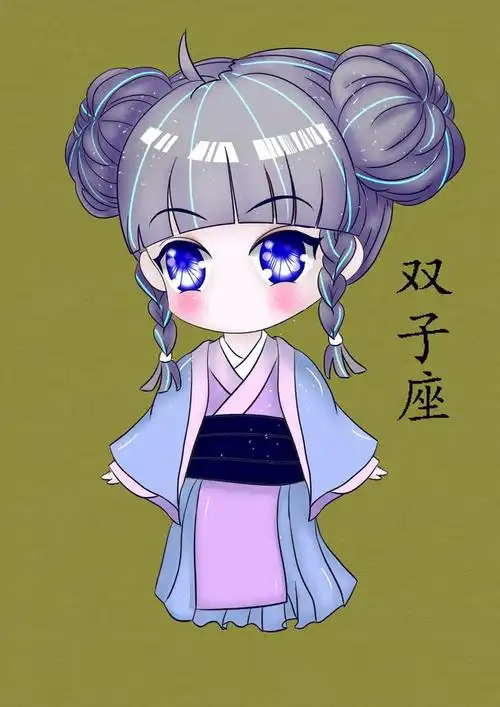 dyq半原创作品《汉服女孩之十二星座》