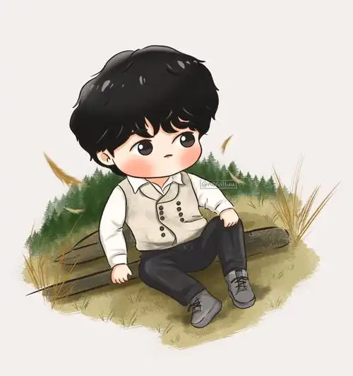 金泰亨手绘,搜图不易,留图请点赞,专辑内所有图片均有才阿米所绘,我