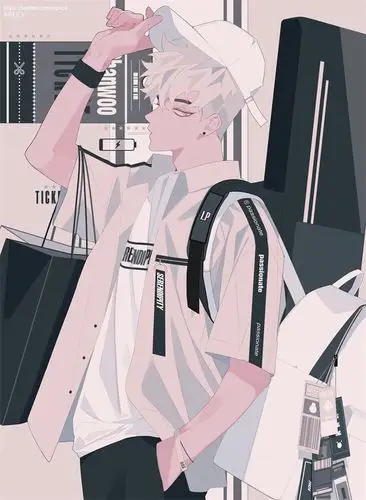 帅气的动漫男生插画壁纸,颜值满分的二次元小哥哥