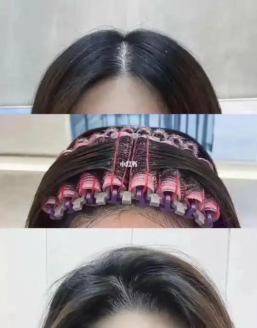 摩根烫显脸小发量多蓬松动感是关键#海丰发型师肖灿  #发根蓬松