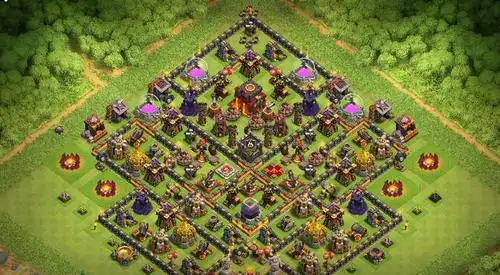 冠军杯阵型!部落冲突十本阵型分享