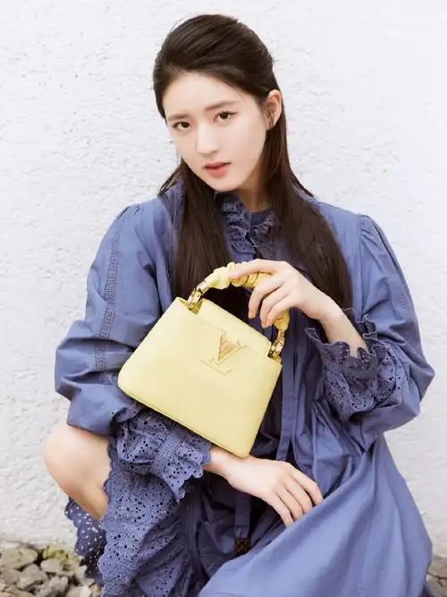 同款louis vuitton capucines手袋不同女明星的演绎一览,钟楚曦