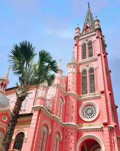 世界上最浪漫的粉红教堂,让少女心爆棚!