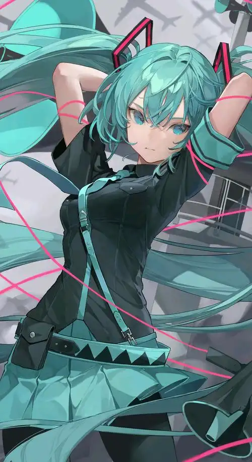各款双马尾初音手机高清壁纸,你爱了么?
