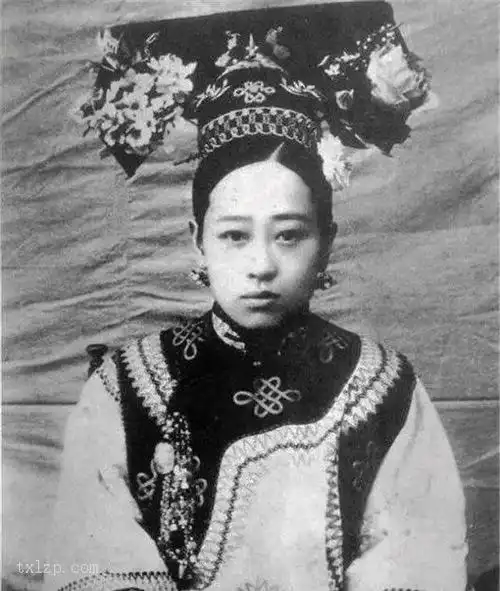 清朝格格照片 晚清真实的格格老照片