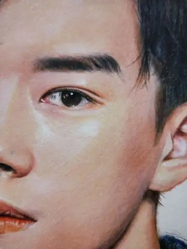 《易烊千玺》|纯艺术|彩铅|千树会一直画画画 - 原创作品 - 站酷