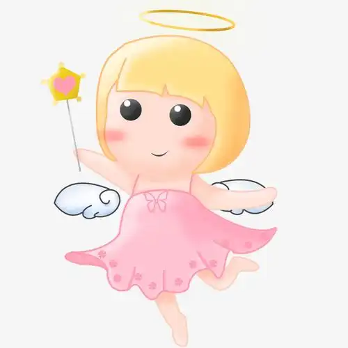 卡通版的小天使素材免抠素材免费下载_觅元素51yuansu.com