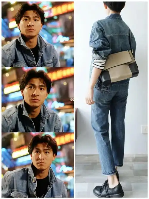 这件牛仔外套穿上就变华仔