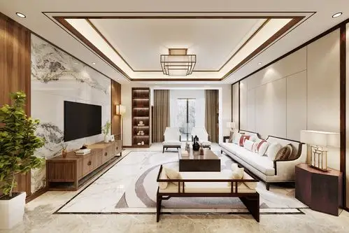 新中式风格,现代风格,轻奢风格,贵阳别墅装修设计,贵阳星艺装饰,贵阳