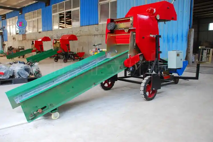 青贮打捆包膜机,养殖牛羊玉米秸秆打捆机