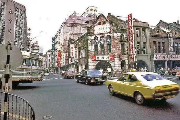 6070年代的中国台湾省台北市老照片