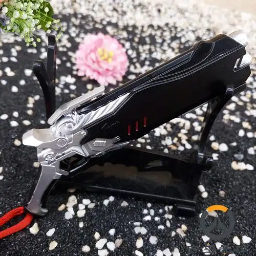 守望现货游戏道具模型通用先锋周边死神源氏武器模型霰弹枪合金