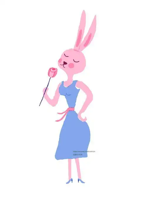 小姐姐视频详细教学,一起来看看吧兔子小姐小猪佩奇简笔画:兔子小姐卖