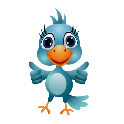 可爱卡通小鸟图片