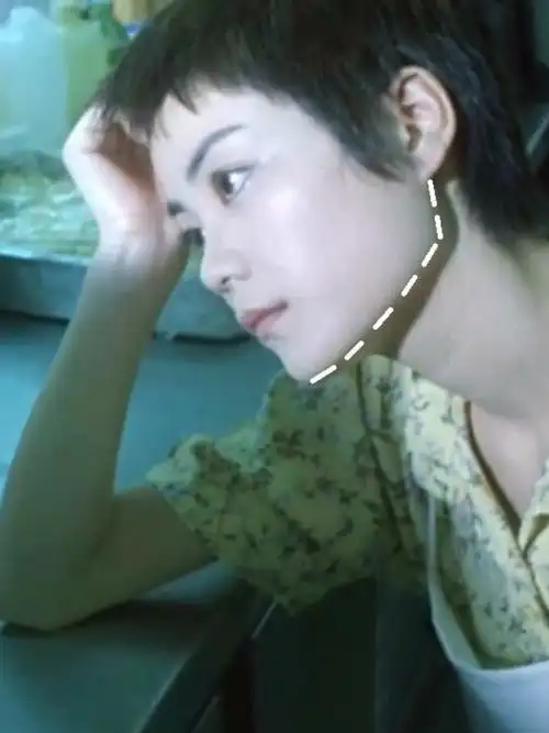 我那塌鼻子 ①欧阳娜娜 鼻梁塌,面部扁平是她的面部瑕疵,但好在她