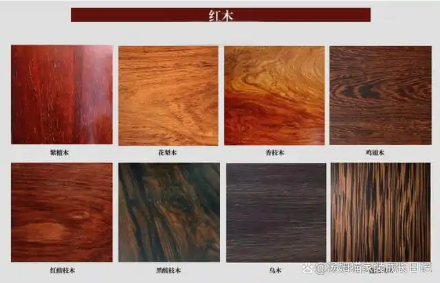 实木家具知识之红木,胡桃木,柚木,胡桃楸木