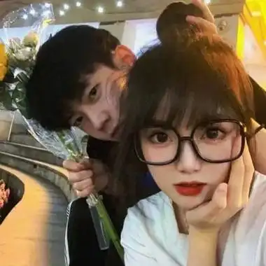 超甜情侣头像双人cp情头