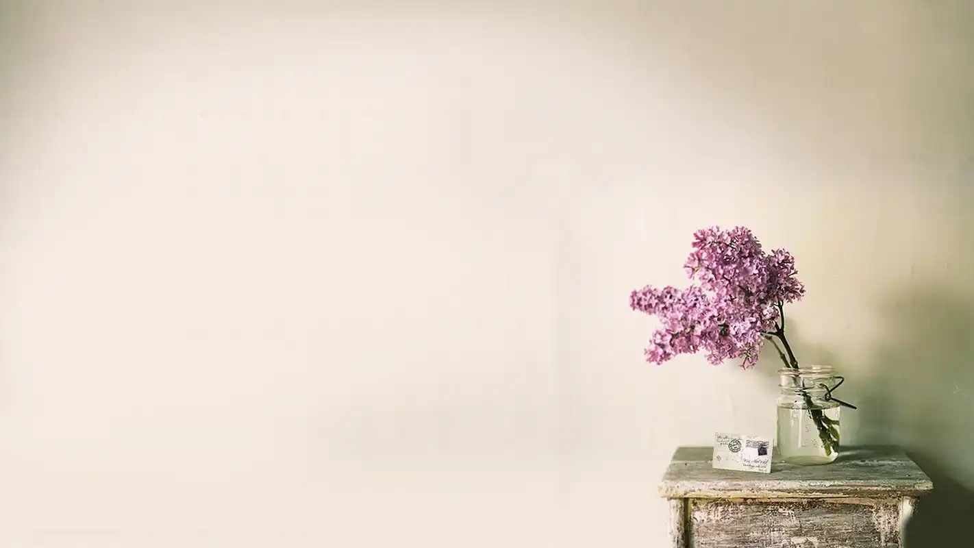 小清新唯美插花电脑桌面壁纸