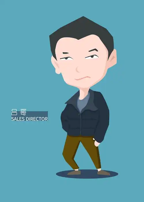 办公室人物卡通形象设计