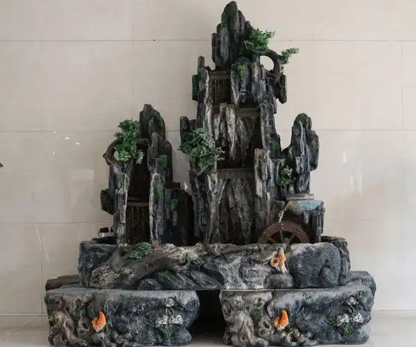 家里有假山的朋友注意了放在哪里合适呢