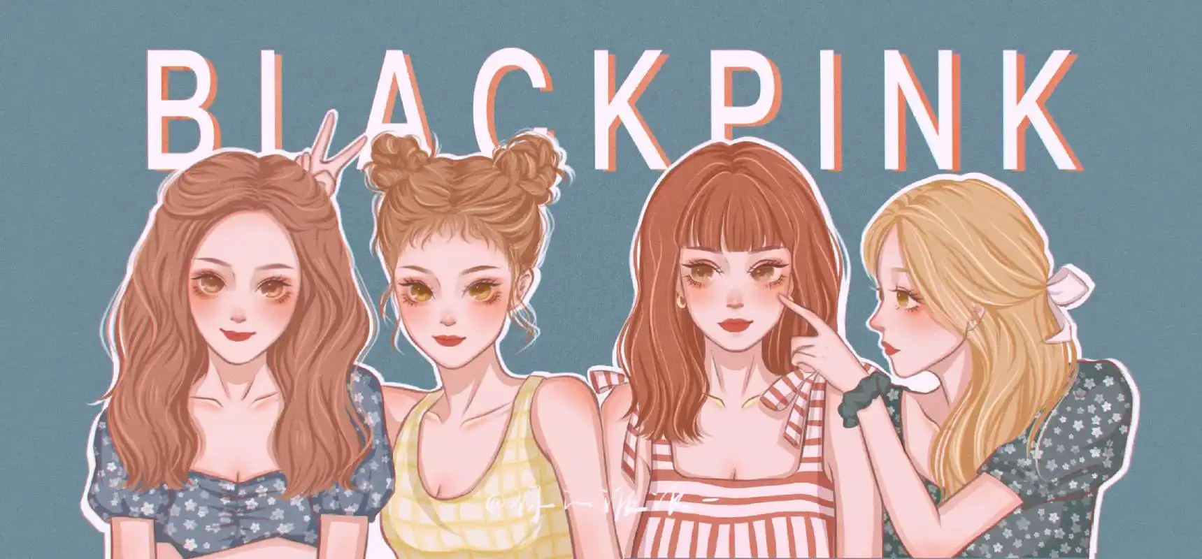 blackpink横屏壁纸|直到某一天,变成每一天