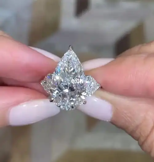 水滴7克拉 95_钻戒_婚姻_结婚钻戒_时尚_配饰