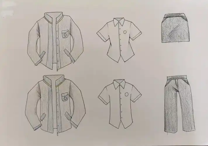 海口市第四中学校服设计大赛获奖公告 - 服装设计 - 创意赛网-设计