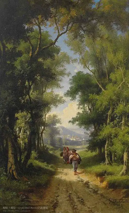 欧洲博物馆里的名画系列之古典风景一