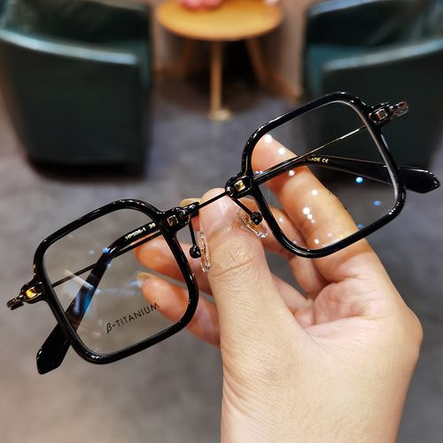 简丹新款近视防蓝光眼镜框男女个性时尚板材眼镜架