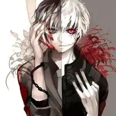 求类似于这种图片的,双面性,一半善,一半恶(qq头像)_你问我答网