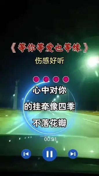 等你等爱也等缘#伤感音乐