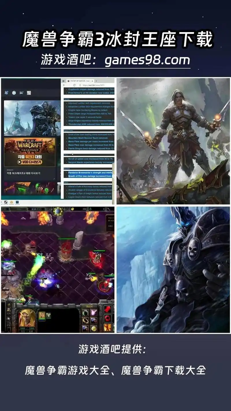 魔兽争霸2黑潮下载:来游戏酒吧.(地址看图片上方↑↑↑)魔兽 - 抖音