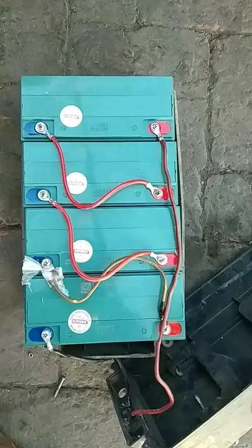 电动车48伏,电瓶正确连接方法