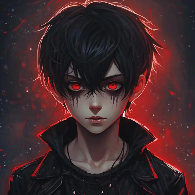 97堕落之魂|红眼黑化男生头像92