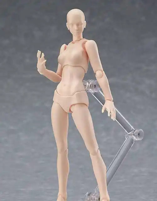 素体人偶 素体人体手办模型美术漫画绘画参考 人物人偶工具摆件 关节