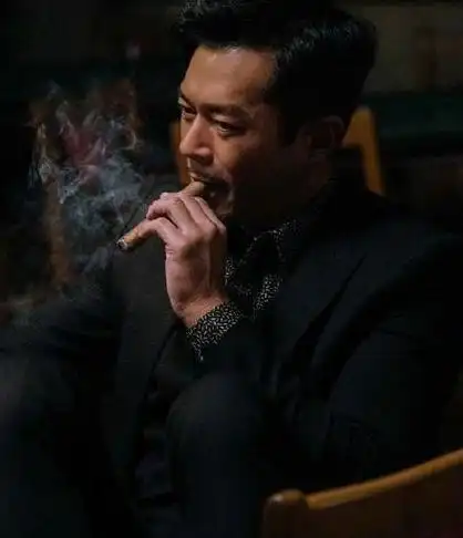 古天乐图片头像黑白