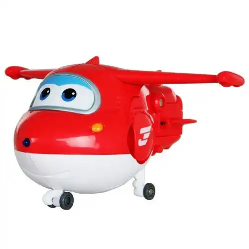 奥迪双钻 超级飞侠公仔玩偶 儿童玩具 变形机器人小飞机 乐迪 多多 酷