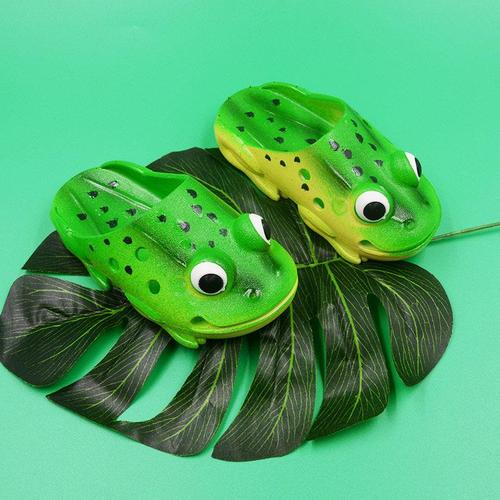 搞笑拖鞋女创意卡通亲子可爱青蛙儿童室内外夏季休闲凉拖搞怪奇葩