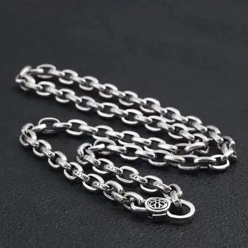 925纯银项链男士项链男生项链男项链